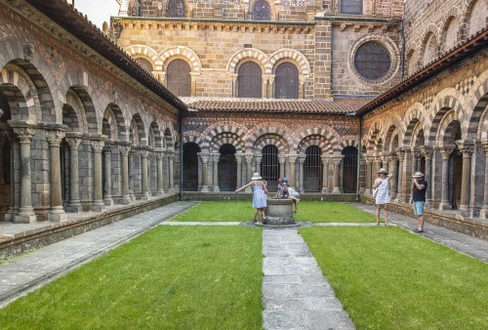 Visuel de Le cloître de la cathédrale du Puy-en-Velay